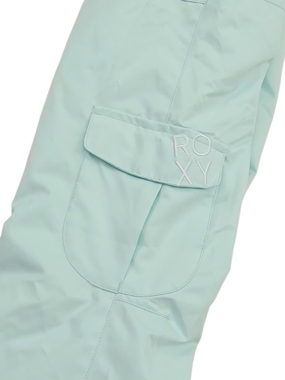 Roxy Snow Bibs Girls Size T3 Mint Green Snowboard Ski Warm Winter Insulated - Picture 6 of 12